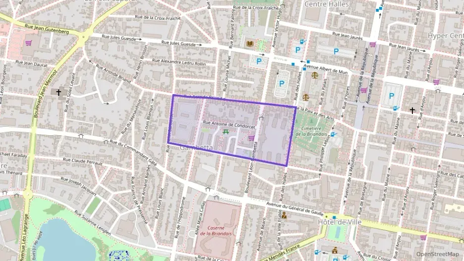 Appartement 64 m² trois pièces à vendre à Saint-Nazaire