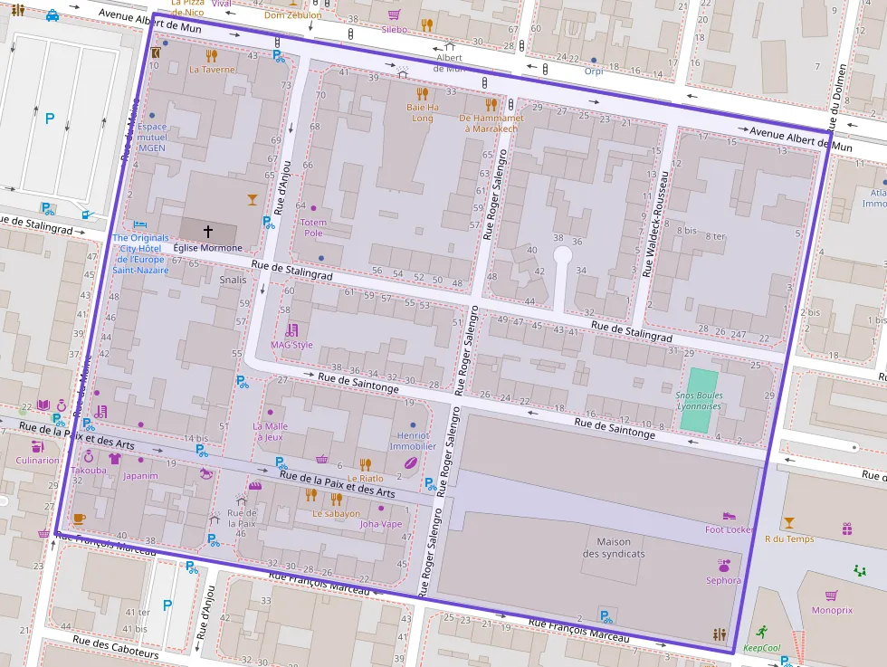 Appartement 83 m² quatre pièces à vendre à Saint-Nazaire