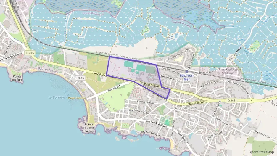 Appartement 45 m² deux pieces à vendre à Batz-sur-Mer