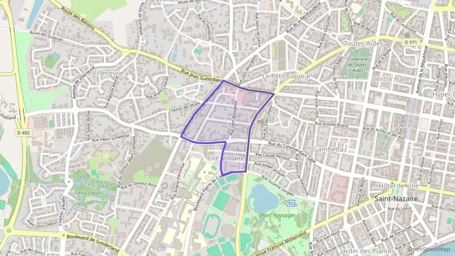 Appartement 72 m² trois pièces à vendre à Saint-Nazaire Appartement 72 m² trois pièces à vendre à Saint-Nazaire