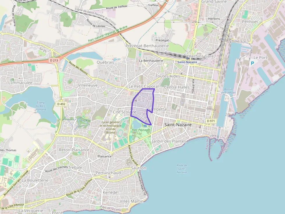 Appartement 69 m² deux pieces à vendre à Saint-Nazaire