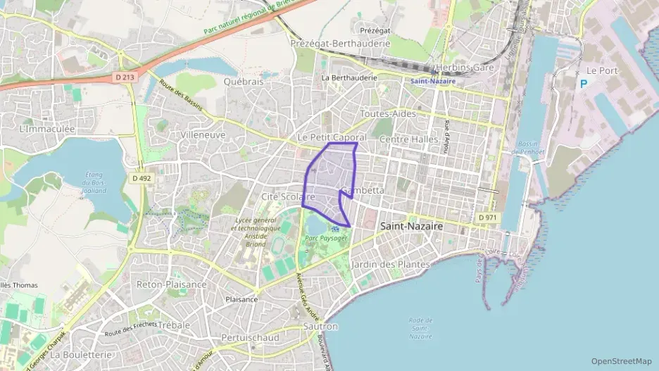 Appartement 40 m² trois pièces à vendre à Saint-Nazaire