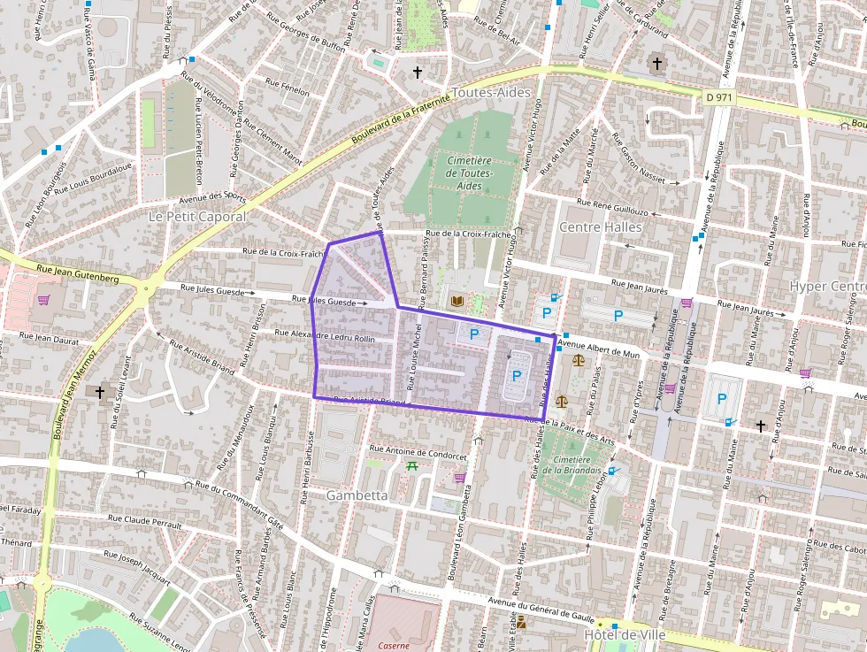 Appartement 76 m² quatre pièces à vendre à Saint-Nazaire