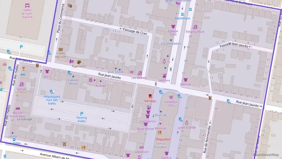 Appartement 66 m² trois pièces à vendre à Saint-Nazaire Appartement 66 m² trois pièces à vendre à Saint-Nazaire