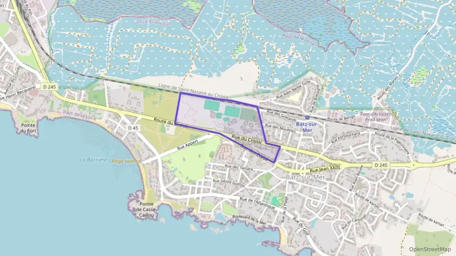Appartement 55 m² trois pièces à vendre à Batz-sur-Mer Appartement 55 m² trois pièces à vendre à Batz-sur-Mer