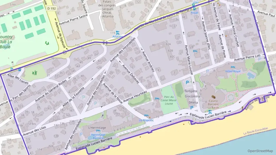 Appartement 39 m² trois pièces à vendre à La Baule-Escoublac