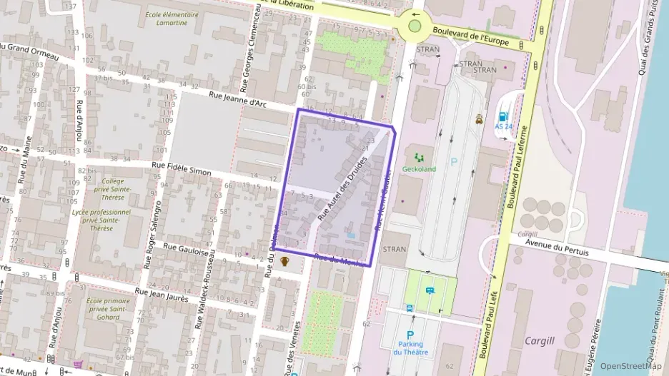 Appartement 33 m² deux pieces à vendre à Saint-Nazaire Appartement 33 m² deux pieces à vendre à Saint-Nazaire