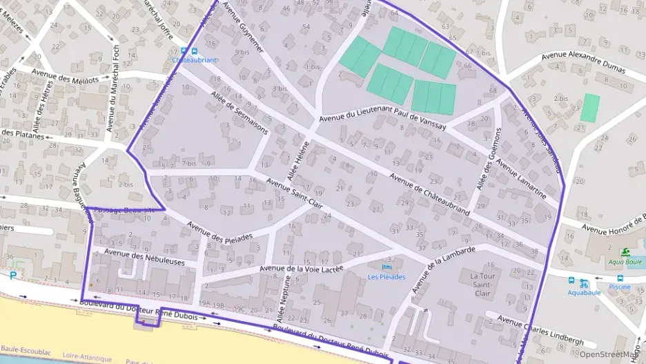 Appartement 86 m² trois pièces à vendre à La Baule-Escoublac