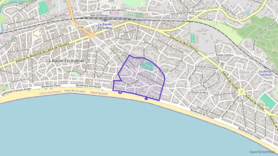 Appartement 86 m² trois pièces à vendre à La Baule-Escoublac