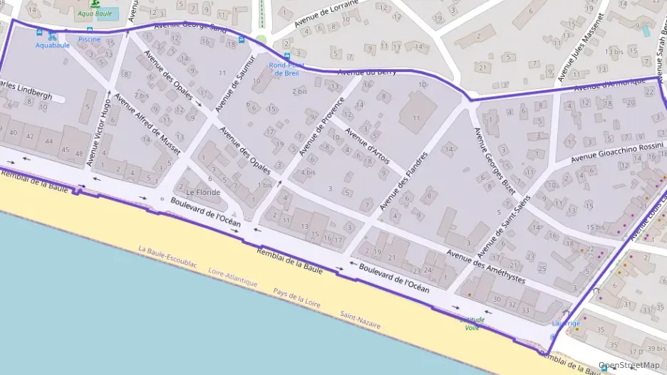 Appartement 44 m² deux pieces à vendre à La Baule-Escoublac