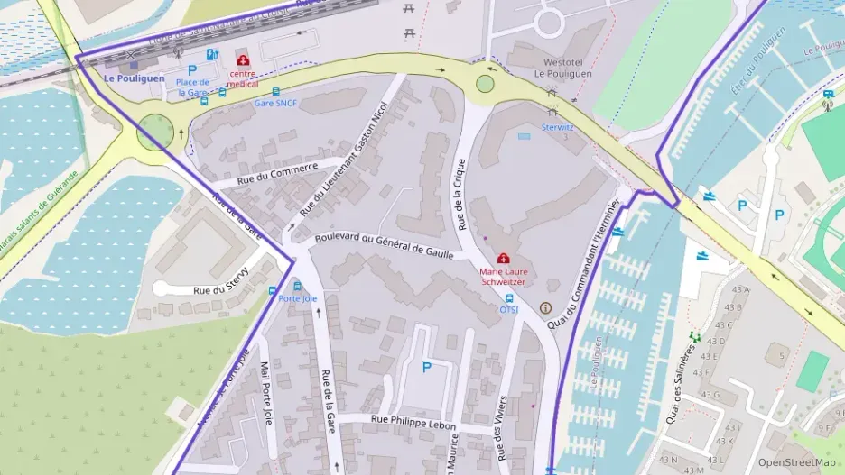 Appartement 62 m² trois pièces à vendre à Le Pouliguen