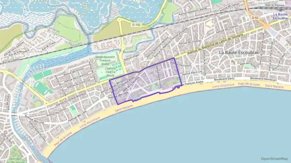 Appartement 25 m² une piece à vendre à La Baule-Escoublac