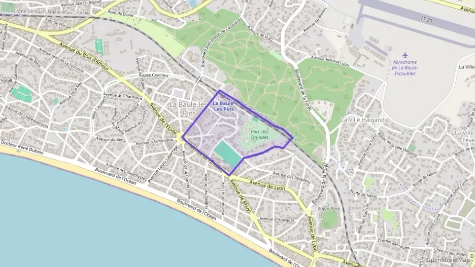 Appartement 65 m² trois pièces à vendre à La Baule-Escoublac