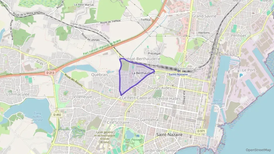 Appartement 62 m² trois pièces à vendre à Saint-Nazaire Appartement 62 m² trois pièces à vendre à Saint-Nazaire