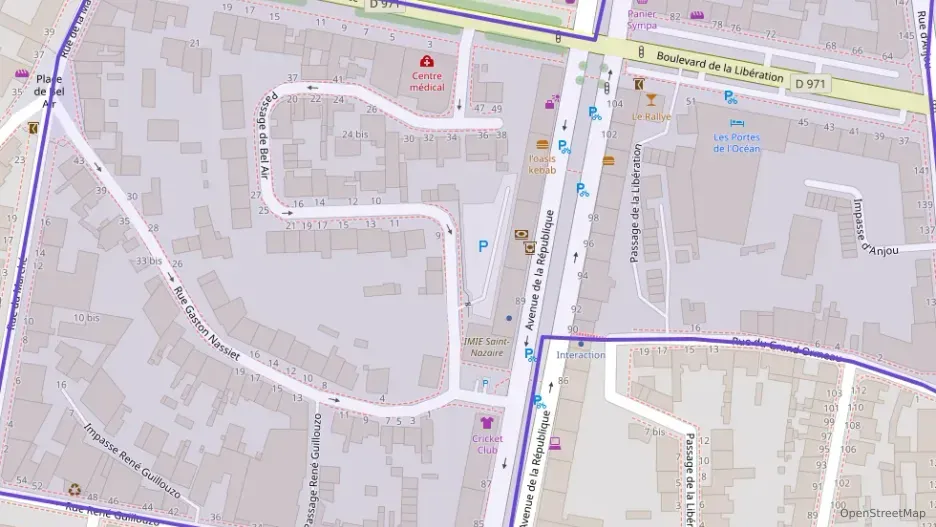 Appartement 80 m² quatre pièces à vendre à Saint-Nazaire Appartement 80 m² quatre pièces à vendre à Saint-Nazaire