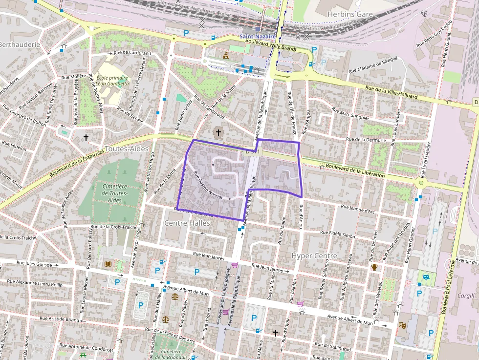 Appartement 80 m² quatre pièces à vendre à Saint-Nazaire