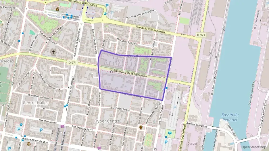 Appartement 54 m² deux pieces à vendre à Saint-Nazaire