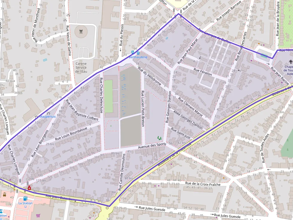 Appartement 42 m² deux pieces à vendre à Saint-Nazaire