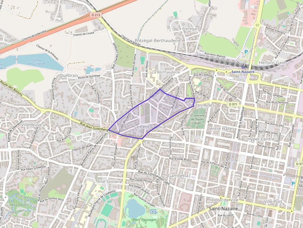 Appartement 42 m² deux pieces à vendre à Saint-Nazaire