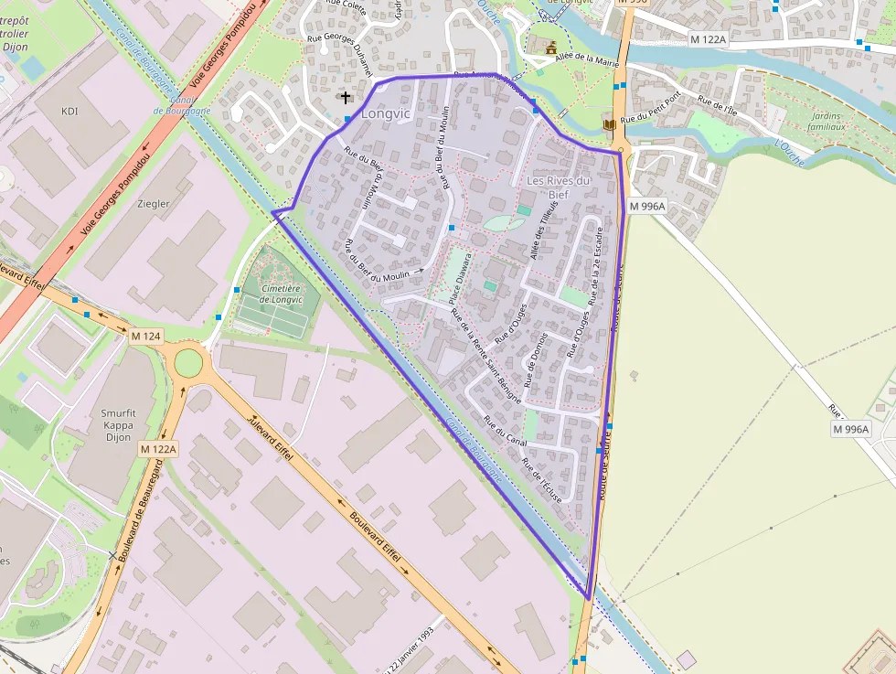 Appartement 59 m² quatre pièces à vendre à Longvic