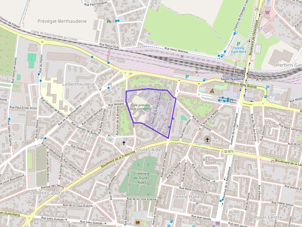 Appartement 70 m² quatre pièces à vendre à Saint-Nazaire