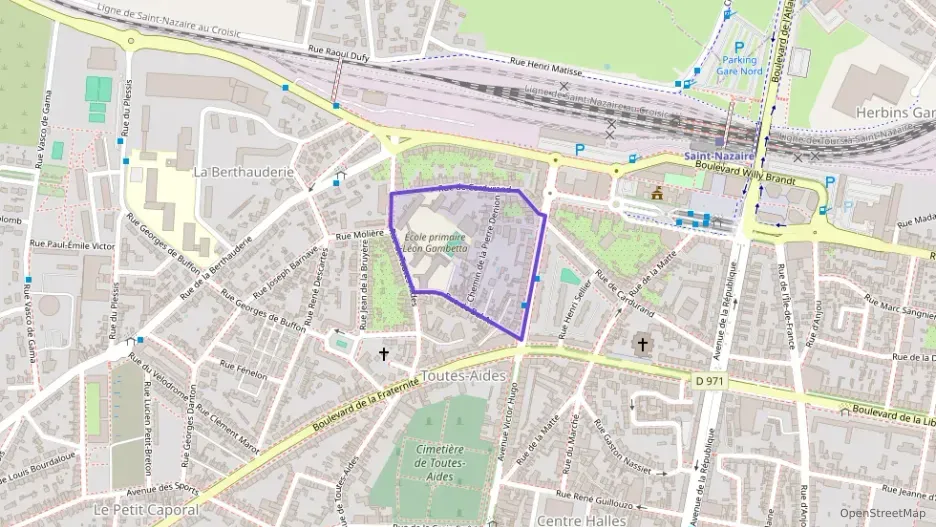 Appartement 70 m² quatre pièces à vendre à Saint-Nazaire