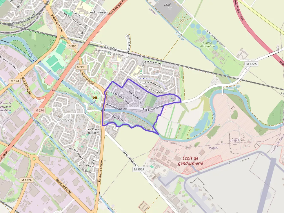 Appartement 85 m² quatre pièces à vendre à Longvic