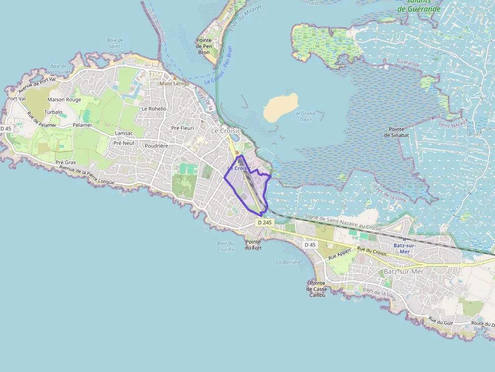 Appartement 57 m² trois pièces à vendre à Le Croisic