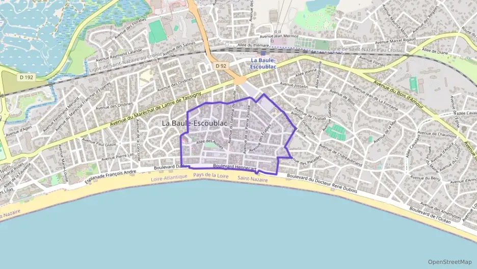 Appartement 50 m² trois pièces à vendre à La Baule-Escoublac