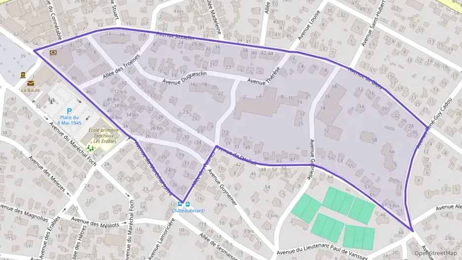 Appartement 45 m² deux pieces à vendre à La Baule-Escoublac