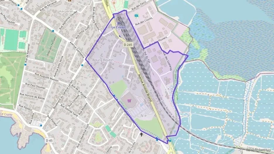 Appartement 62 m² trois pièces à vendre à Le Croisic