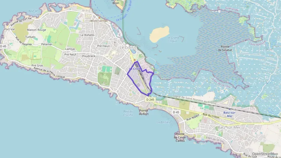 Appartement 62 m² trois pièces à vendre à Le Croisic