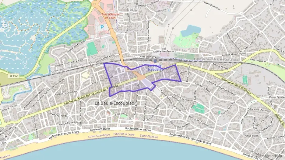 Appartement 40 m² deux pieces à vendre à La Baule-Escoublac