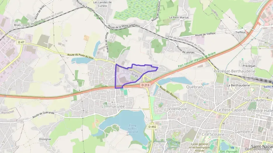 Appartement 45 m² deux pieces à vendre à Saint-Nazaire