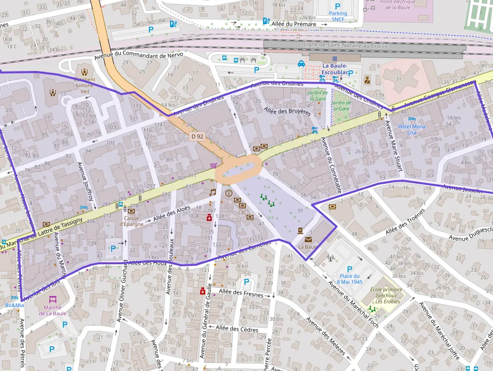 Appartement 48 m² deux pieces à vendre à La Baule-Escoublac