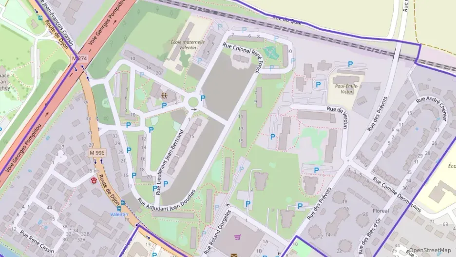 Appartement 78 m² quatre pièces à vendre à Longvic Appartement 78 m² quatre pièces à vendre à Longvic