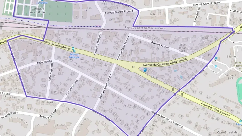 Appartement 68 m² trois pièces à vendre à La Baule-Escoublac