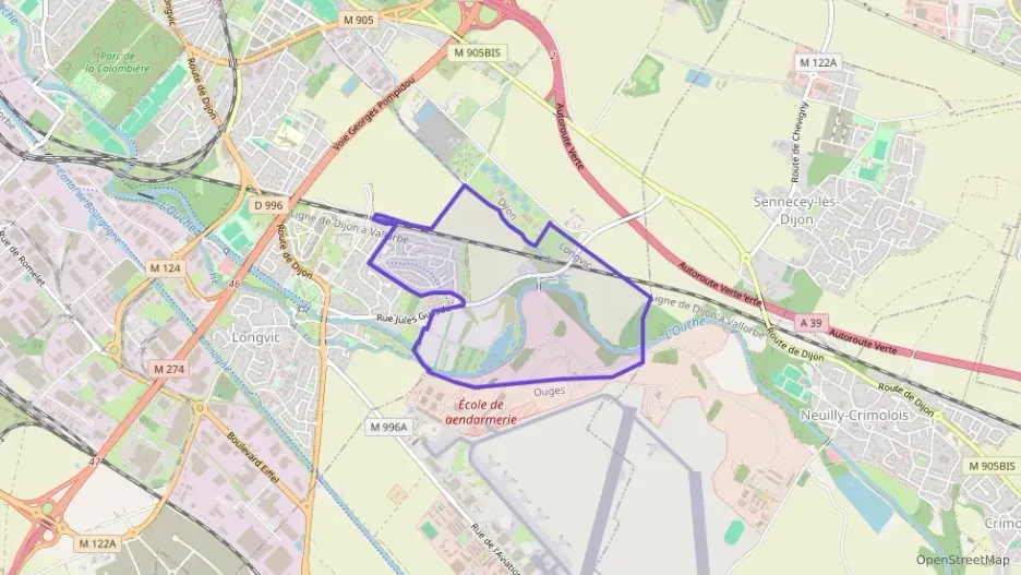 Appartement 83 m² quatre pièces à vendre à Longvic Appartement 83 m² quatre pièces à vendre à Longvic