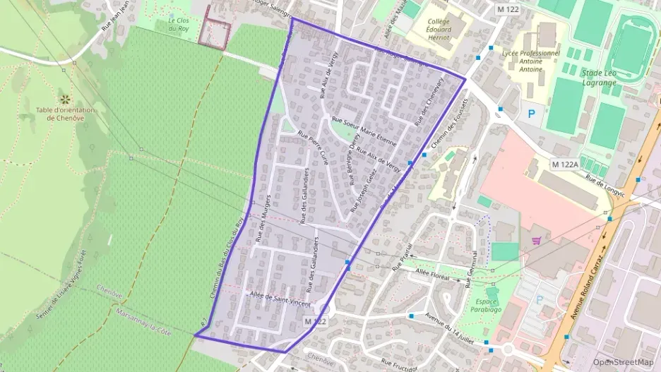 Appartement 50 m² trois pièces à vendre à Chenôve