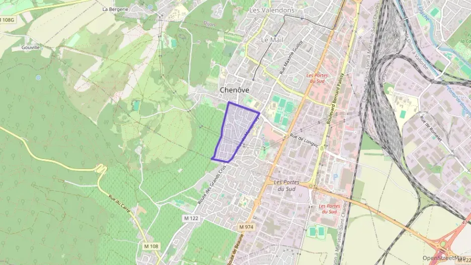 Appartement 50 m² trois pièces à vendre à Chenôve