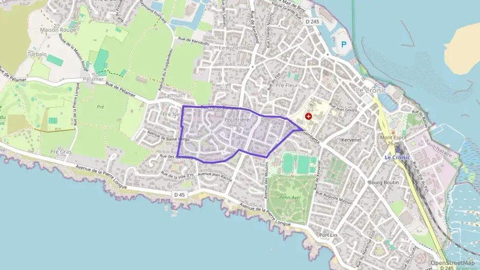 Appartement 82 m² quatre pièces à vendre à Le Croisic