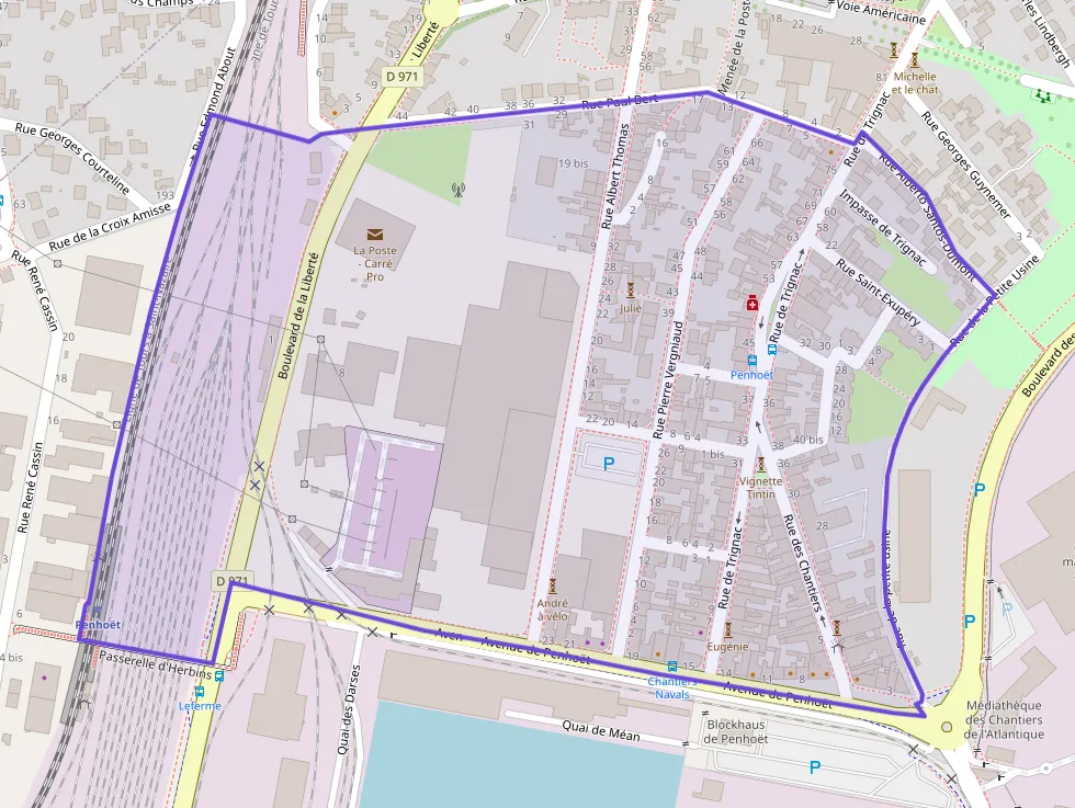 Appartement 33 m² deux pieces à vendre à Saint-Nazaire