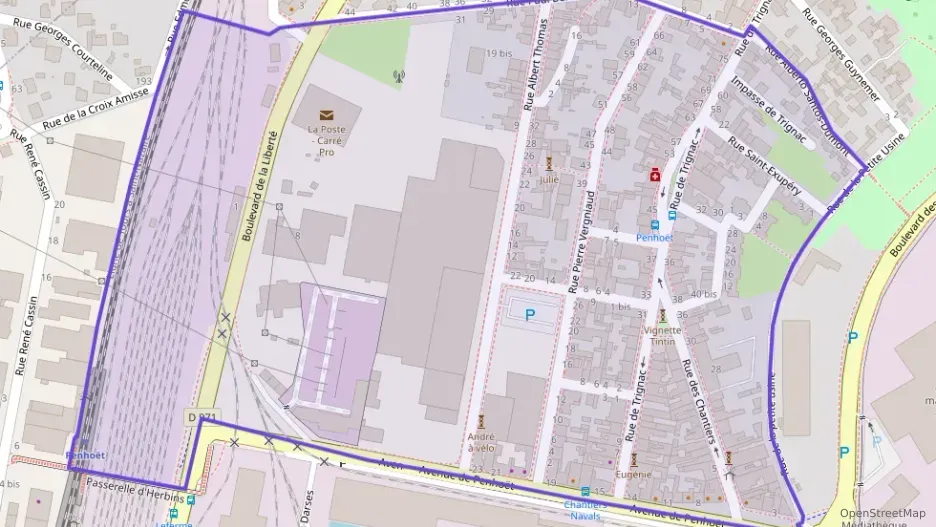 Appartement 33 m² deux pieces à vendre à Saint-Nazaire Appartement 33 m² deux pieces à vendre à Saint-Nazaire