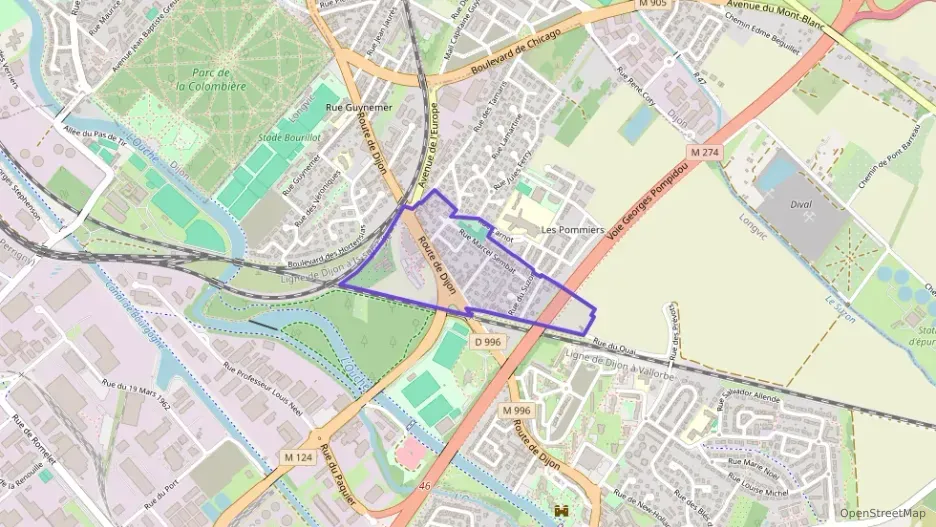 Appartement 41 m² deux pieces à vendre à Longvic