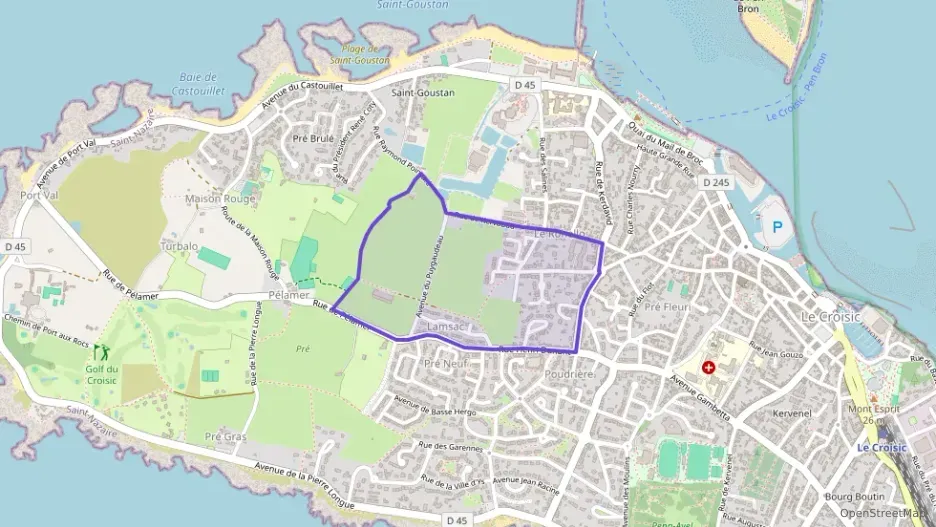 Appartement 85 m² trois pièces à vendre à Le Croisic Appartement 85 m² trois pièces à vendre à Le Croisic