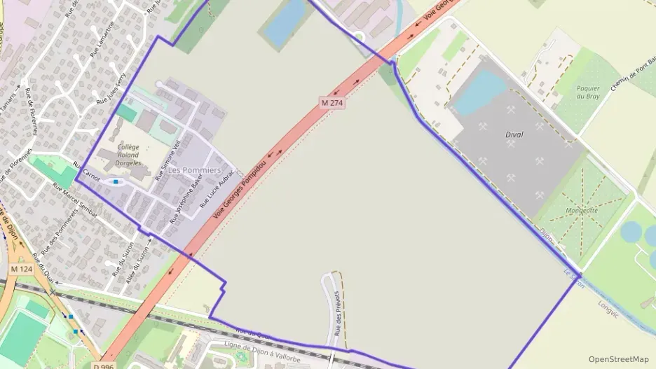 Appartement 80 m² quatre pièces à vendre à Longvic