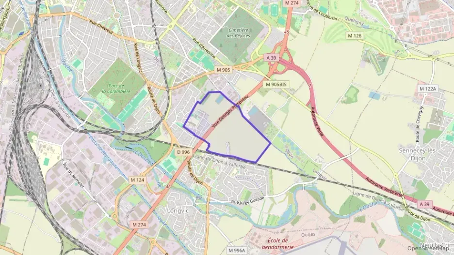 Appartement 80 m² quatre pièces à vendre à Longvic