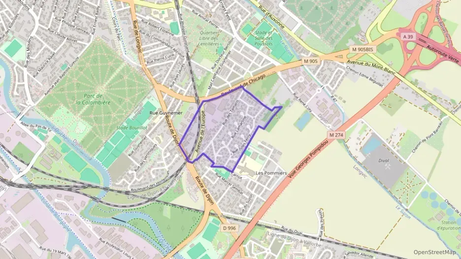 Appartement 47 m² deux pieces à vendre à Longvic