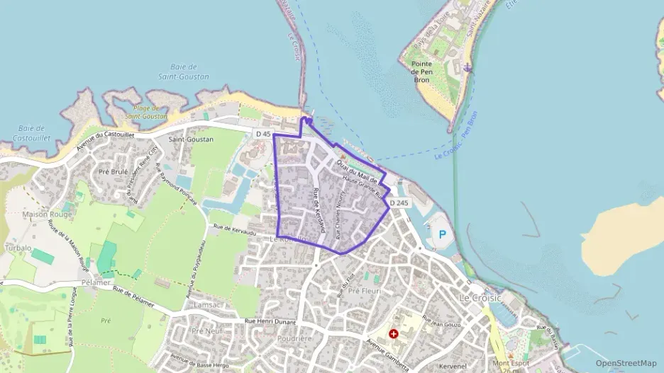 Appartement 60 m² trois pièces à vendre à Le Croisic