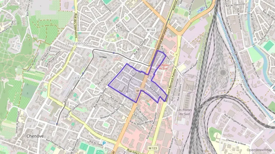 Appartement 84 m² quatre pièces à vendre à Chenôve